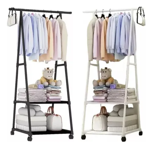 Organizador De Ropa 2 Niveles 👗🧺