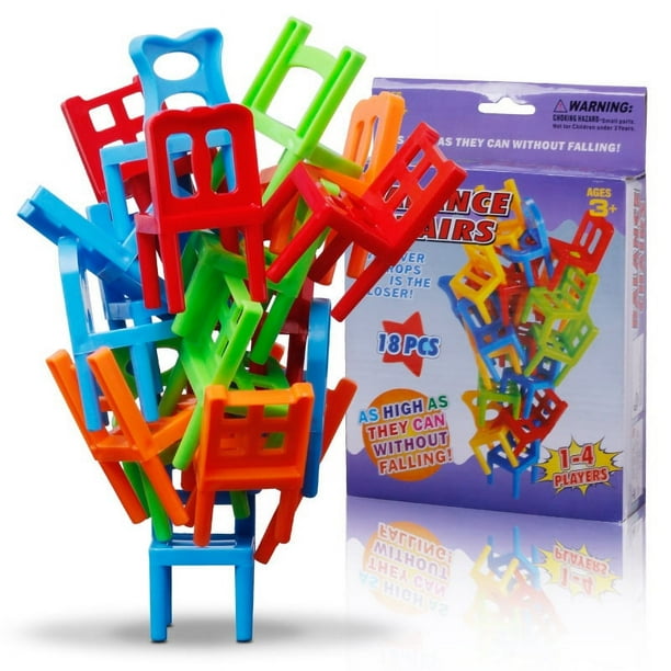 Juego De Sillas Apilables – 18 Piezas 🎉
