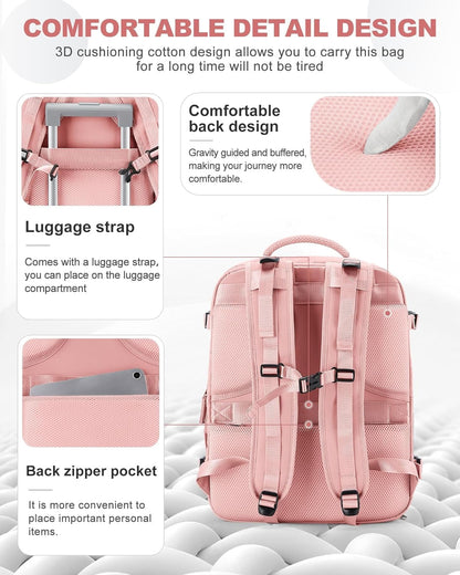 Maleta Viajera Rosa 🎒✈️