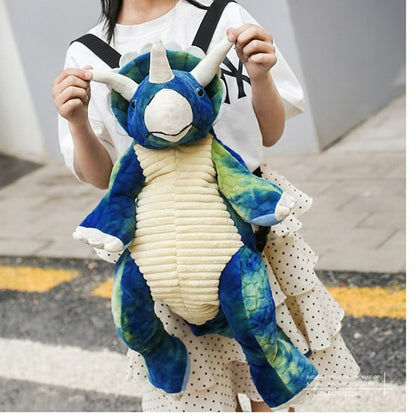 Mochila Infantil Dinosaurio De Peluche 🦖🎒
