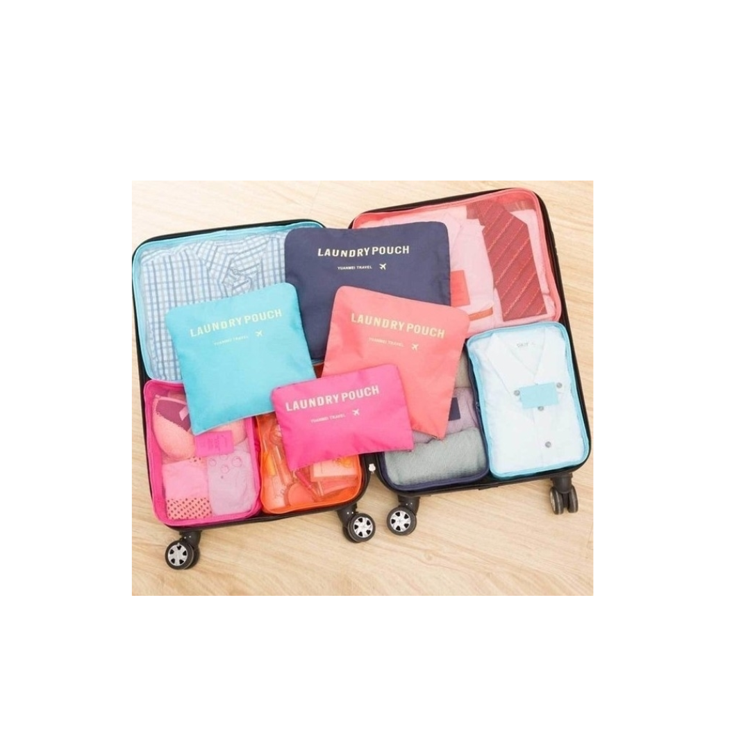 Bolsas Organizadoras de Viaje x6 ✈️🧳