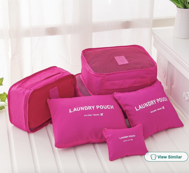 Bolsas Organizadoras de Viaje x6 ✈️🧳