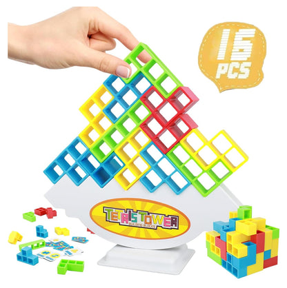 Juego De Equilibrio De Torre Tetra 🧩 ✨