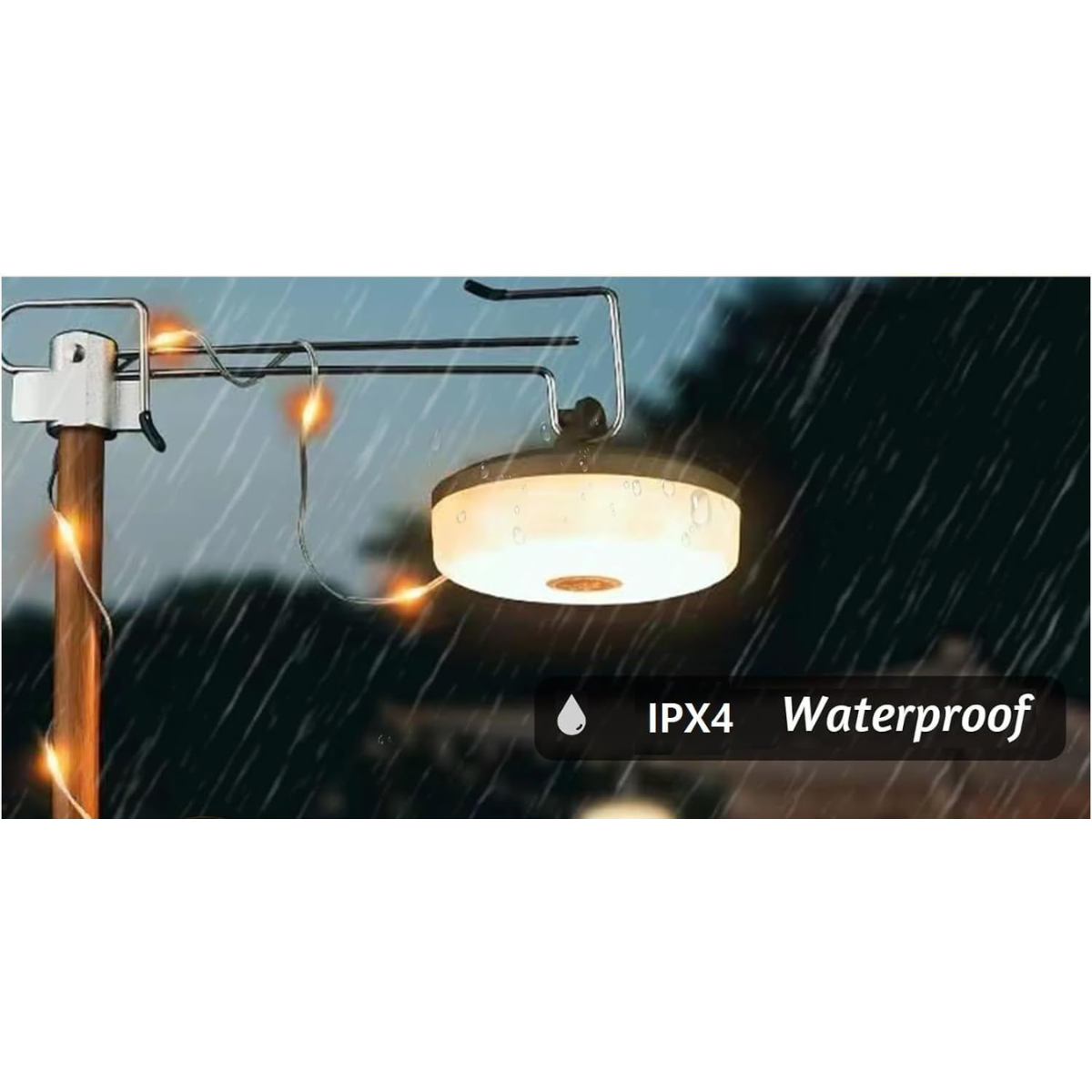 Luces de Cadena Portátiles para Camping 💡🏕️