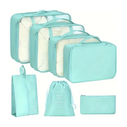 Set de Bolsas de Viaje x7 Piezas ✈️🧳