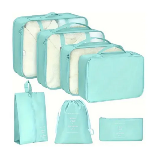Set de Bolsas de Viaje x7 Piezas ✈️🧳