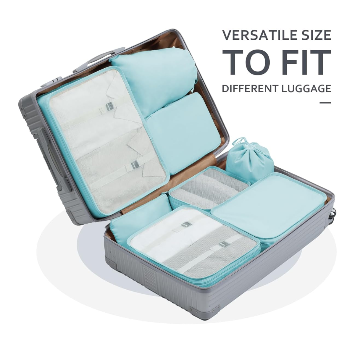 Set de Bolsas de Viaje x7 Piezas ✈️🧳