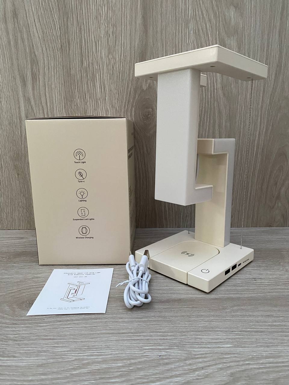 Lámpara Flotante Con Base De Carga Inalámbrica ✨