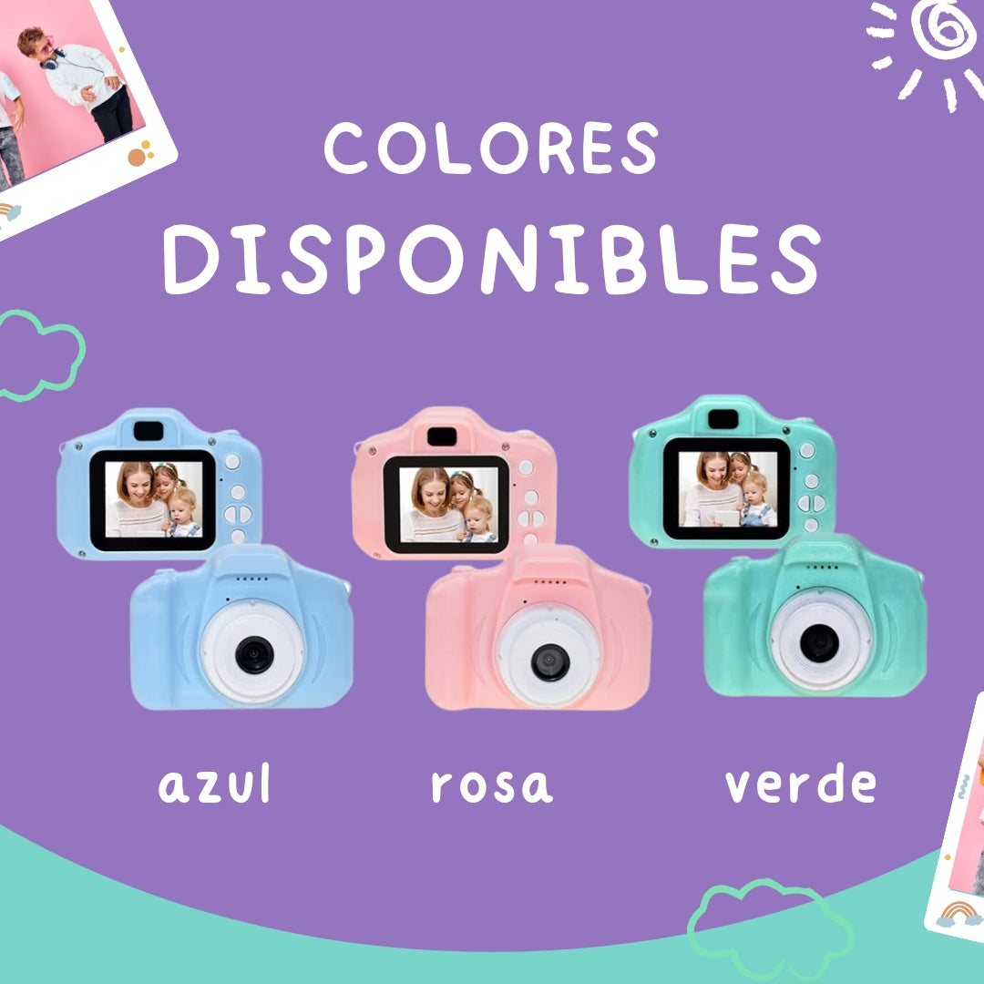 Cámara Digital para Niños con Pantalla 📸