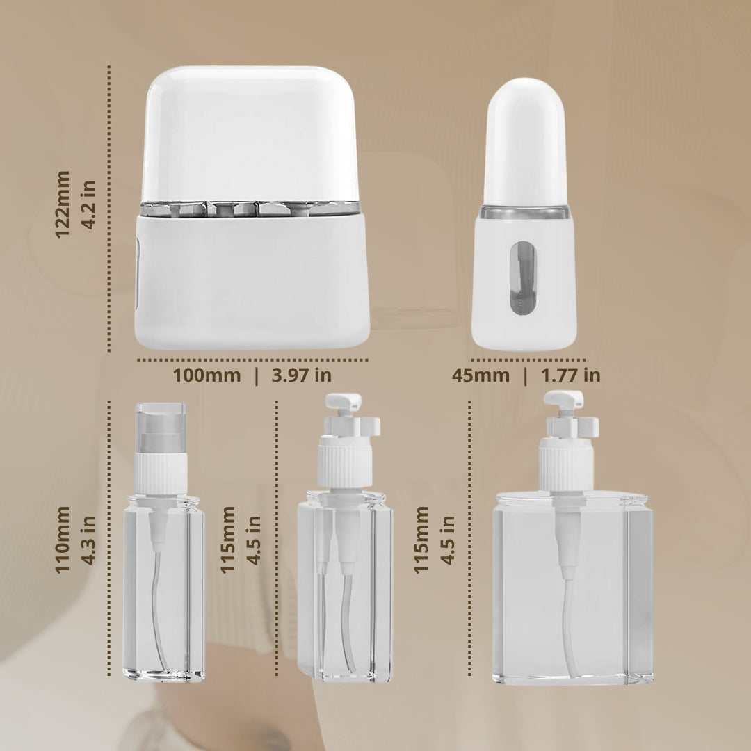 Kit de Botellas Portátiles para Viajes ✈️🧴