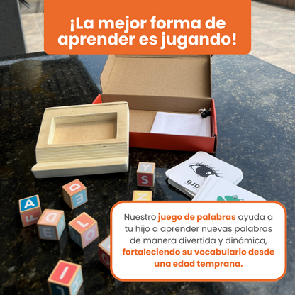 Juego Montessori De Armar Palabras  🧩