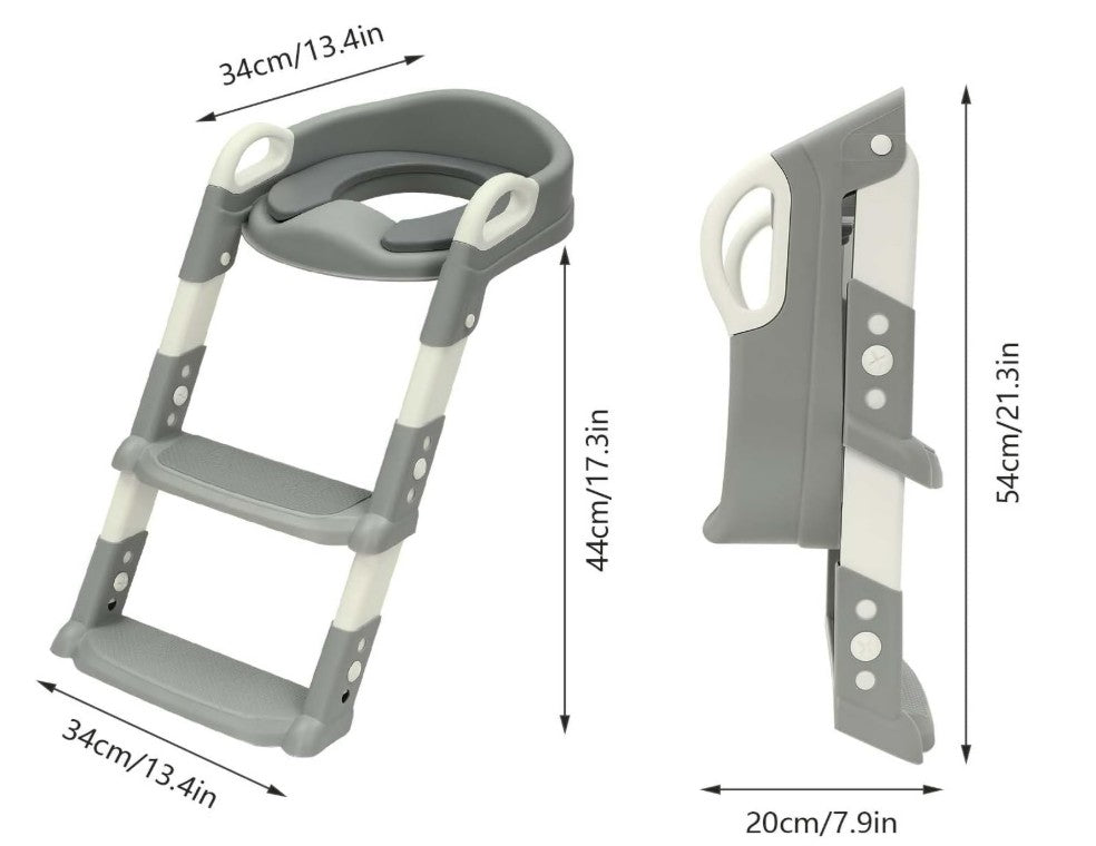 Escalera Inodoro Infantil con Asiento 🚽👶