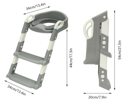 Escalera Inodoro Infantil con Asiento 🚽👶