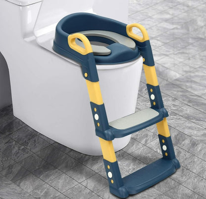 Escalera Inodoro Infantil con Asiento 🚽👶