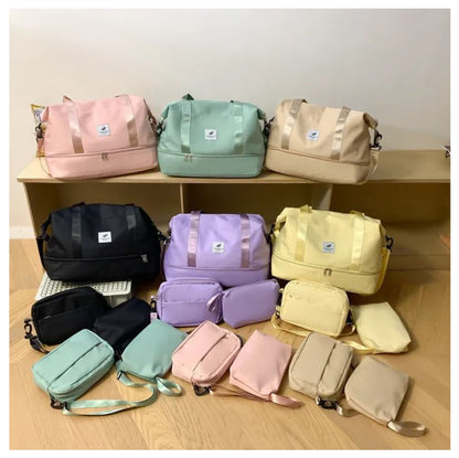 Set x3 Bolsas De Viaje Y Deporte  ✨🧳