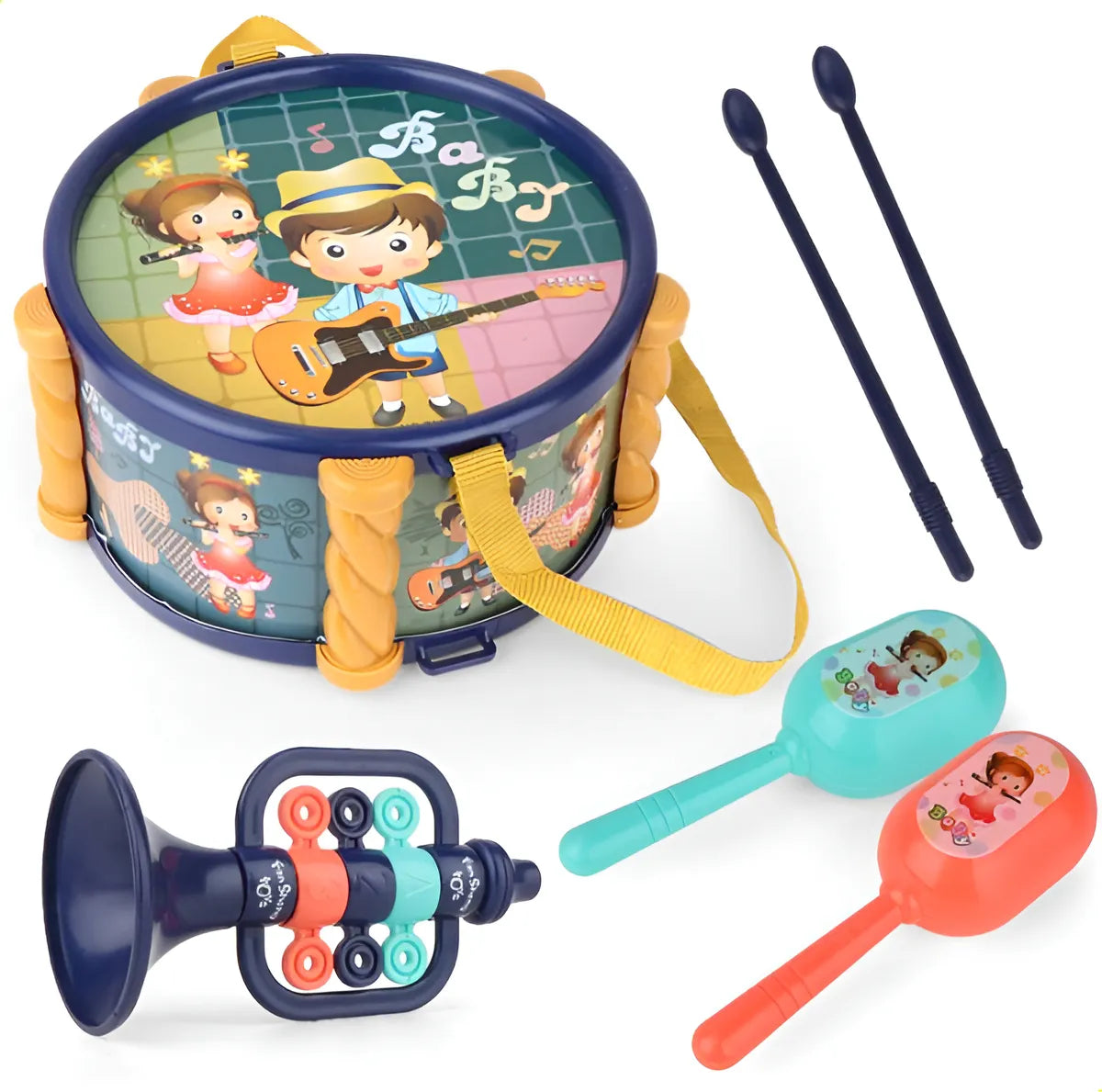Kit De Instrumentos Musicales Para Bebés 🎶✨