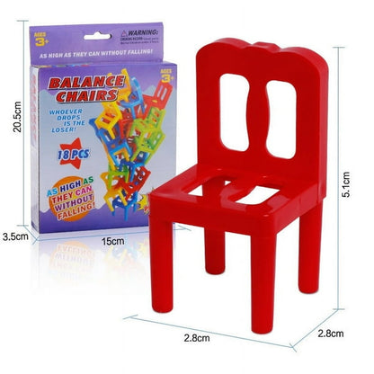 Juego De Sillas Apilables – 18 Piezas 🎉