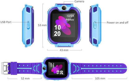 Smartwatch Para Niños Con Sim Card 📱✨