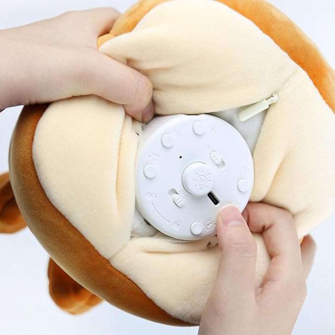 Peluche Despertador Digital con Luz Nocturna 💤
