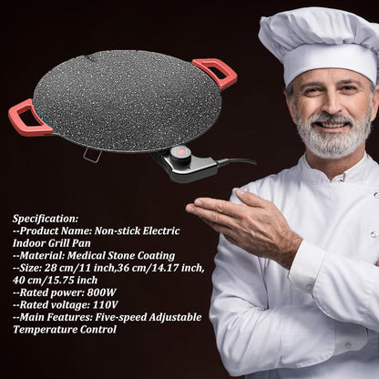 Parrilla Eléctrica Sin Humo 🔥🍖