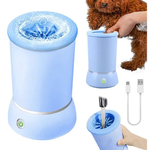 Lava Patas Eléctrico Para Mascotas 🐾✨
