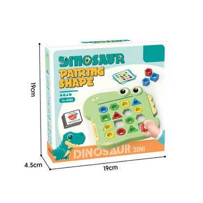 Juego Coincidencia Dinosaurio Razona 🦕🧩
