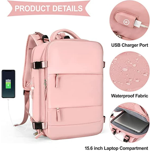 Maleta Viajera Rosa 🎒✈️