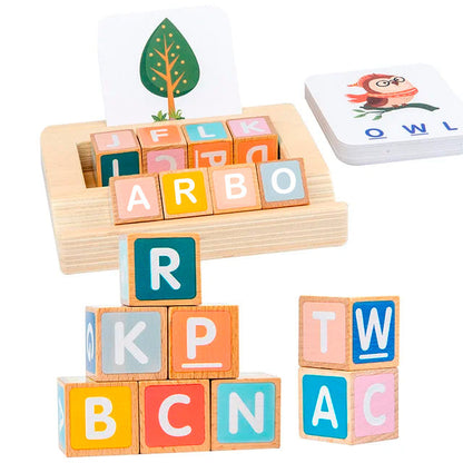 Juego Montessori De Armar Palabras  🧩
