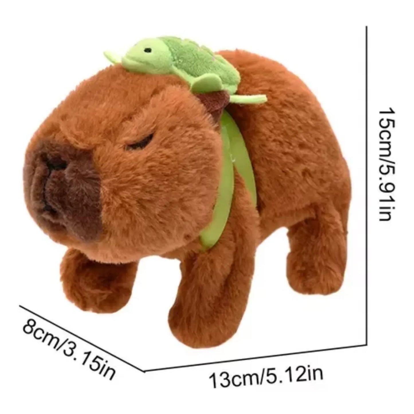 Peluche Capybara Caminador ✨